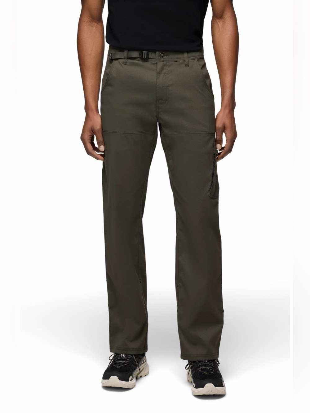 prAna Stretch Zion  Roll-Up Cargo Hiking Pants In Shadow Size 38W x 36L